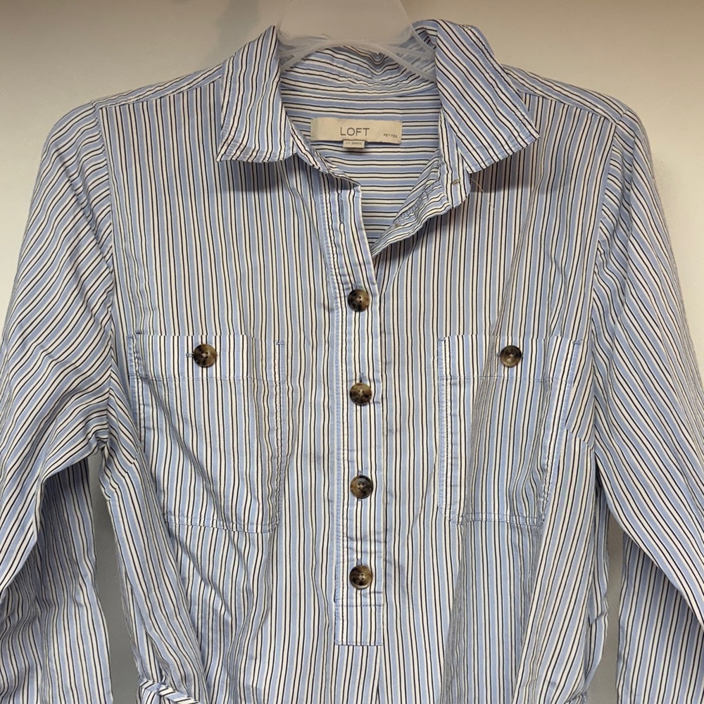 Loft Shirt Dress - Picture 3 of 5